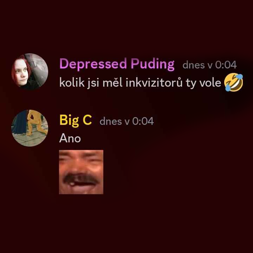 Běžná debata mezi Puding a Citronem